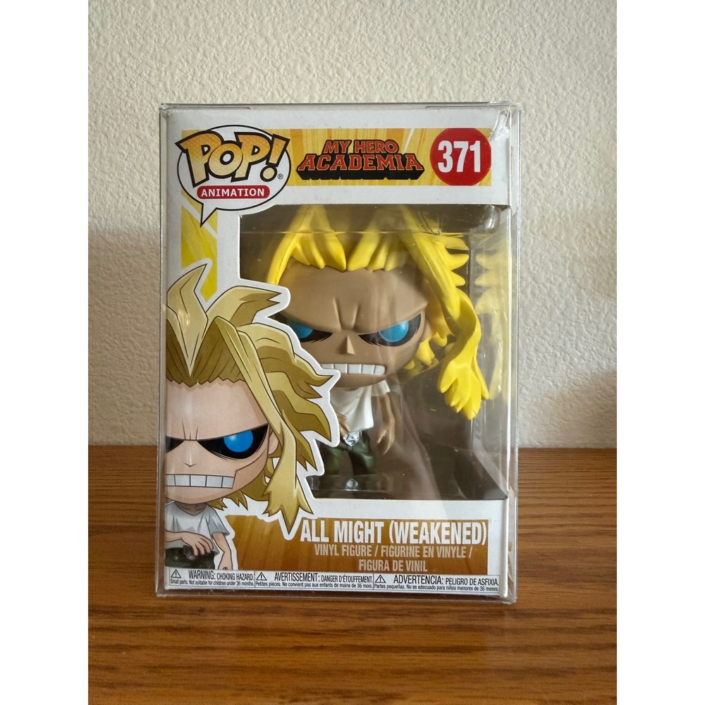 Funko Pop My Hero Academia All Might Weakened 371 Vinyl Figure Animation